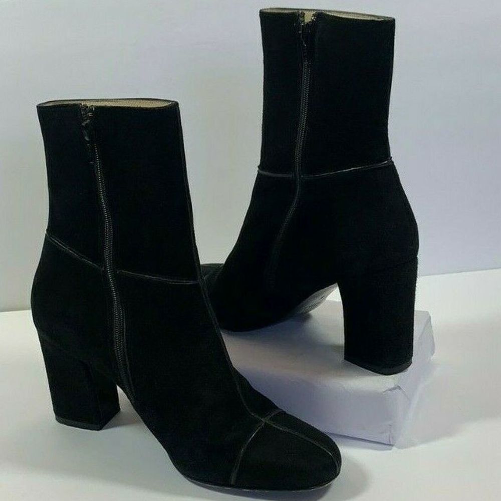 Charles Jourdan mid calf Suede Boots Size 5 M